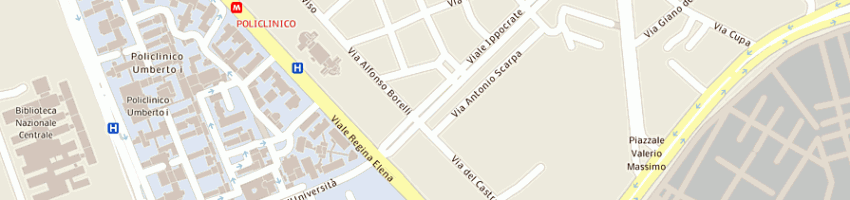 Mappa della impresa la sapienza sas a ROMA