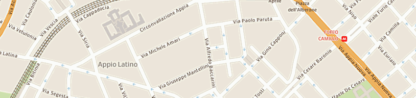 Mappa della impresa ciak bar a ROMA