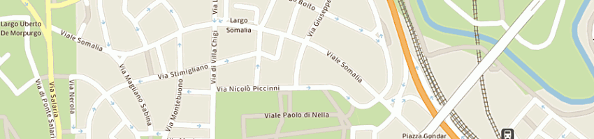Mappa della impresa d m consulting - srl a ROMA