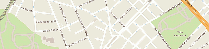 Mappa della impresa esposito luigina a ROMA