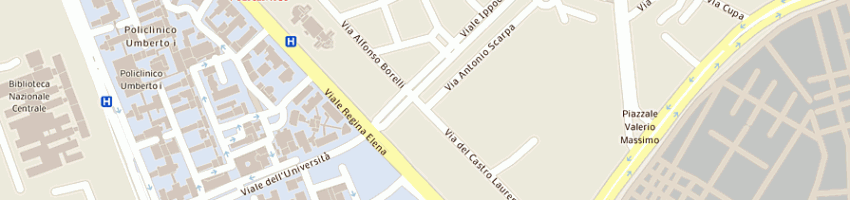 Mappa della impresa alberghi hotel globus a ROMA