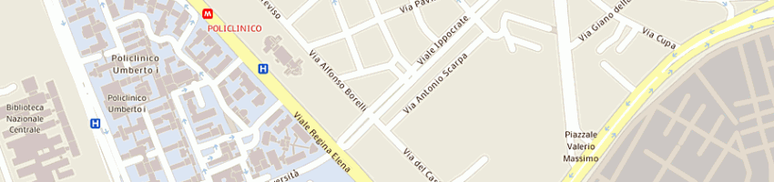 Mappa della impresa galante fiorella a ROMA