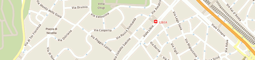 Mappa della impresa cruciani furio a ROMA