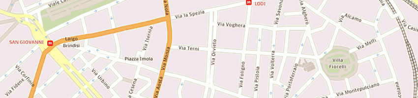 Mappa della impresa istituto comprensivo di via la spezia 23 a ROMA