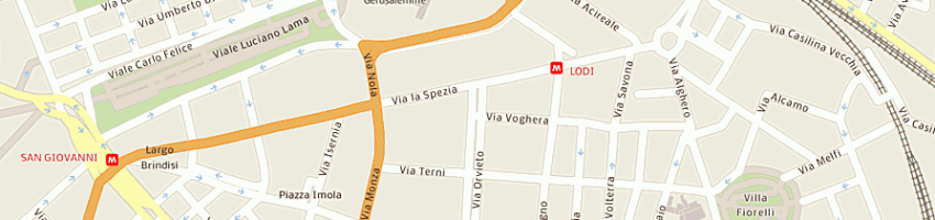Mappa della impresa al grottino di vespa tonino a ROMA