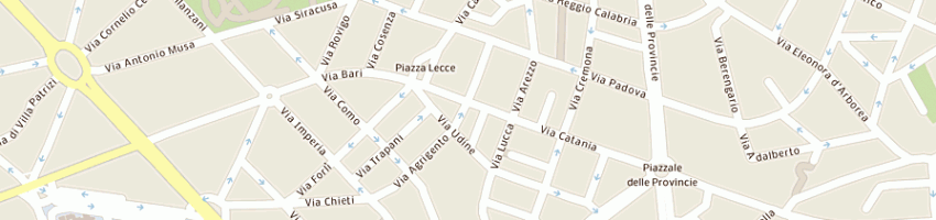 Mappa della impresa showtime srl a ROMA