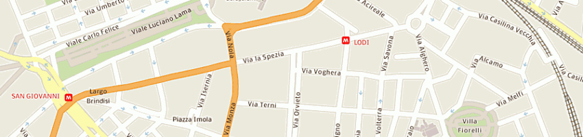 Mappa della impresa silveri ivano a ROMA