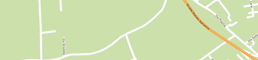 Mappa della impresa bartolini roberto a RIMINI