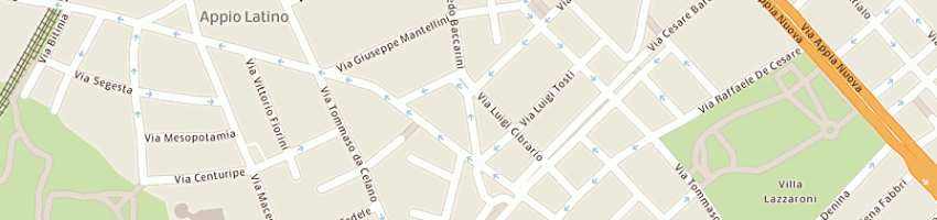 Mappa della impresa luigi cimmino e c rappresentanze sas a ROMA