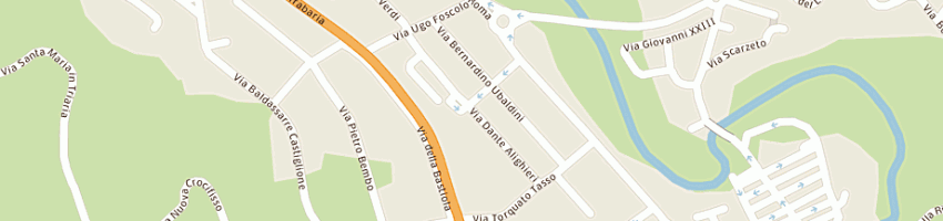 Mappa della impresa capra eugenio a URBANIA