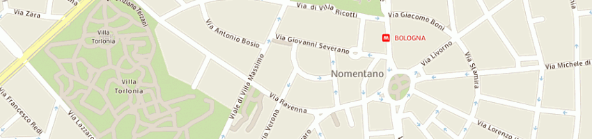 Mappa della impresa boggetti desideria a ROMA