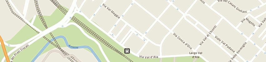 Mappa della impresa pedoto anna a ROMA