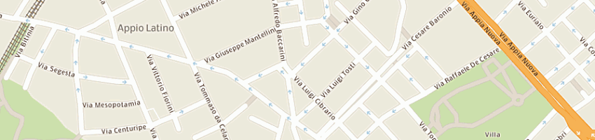 Mappa della impresa mattia sabrina a ROMA