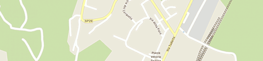 Mappa della impresa ci e ci sas di cipiccia dario e c a NARNI