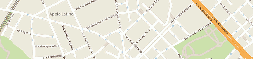 Mappa della impresa empowernet srl a ROMA