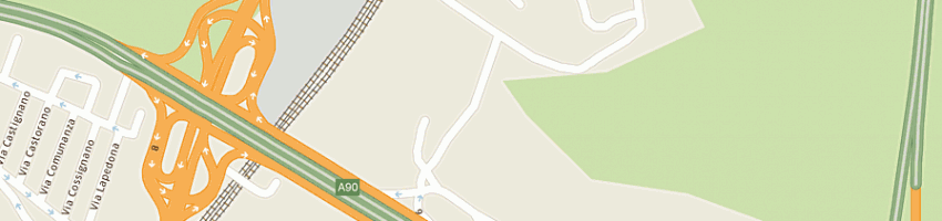 Mappa della impresa magic rent r srl a ROMA