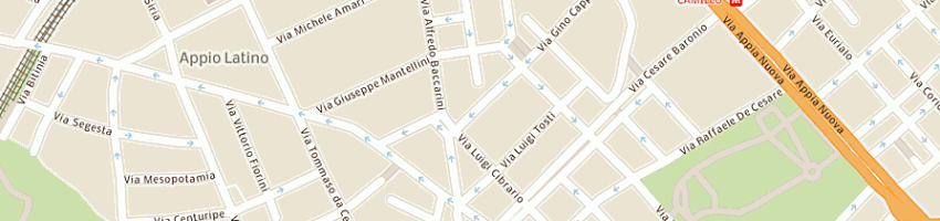 Mappa della impresa la mandragola sas di bajo barbara e roberto d'ingegno a ROMA