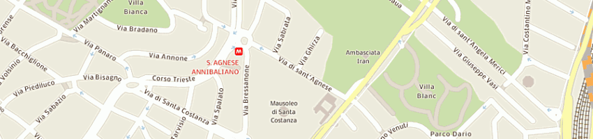 Mappa della impresa cse srl a ROMA