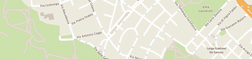 Mappa della impresa saccarelli giorgio a ROMA