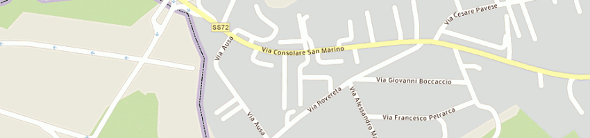 Mappa della impresa davani francesco snc a CORIANO