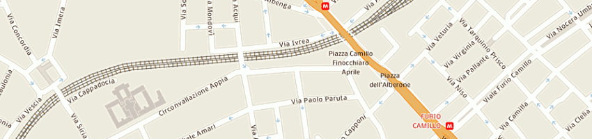 Mappa della impresa minerva profumeria e bigiotteria di alfonsi riccardo e perelli sabina e csnc a ROMA