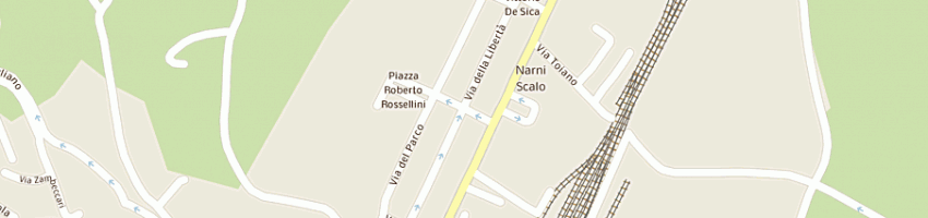 Mappa della impresa scuole a NARNI