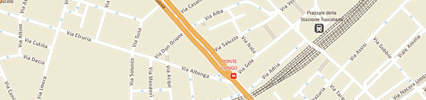 Mappa della impresa fn moda sas di fronzi luigi e nicolini maurizio a ROMA