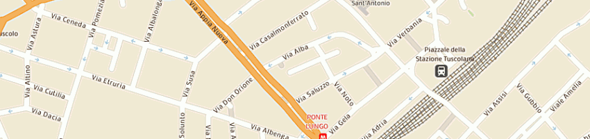 Mappa della impresa antonini valerio a ROMA