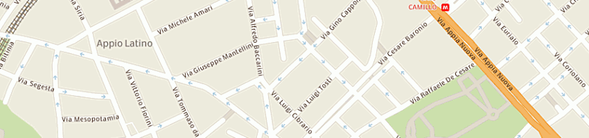 Mappa della impresa procom srl a ROMA