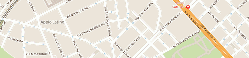 Mappa della impresa cmg car srl a ROMA