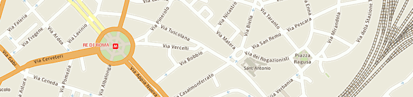 Mappa della impresa kappa 4 sas a ROMA