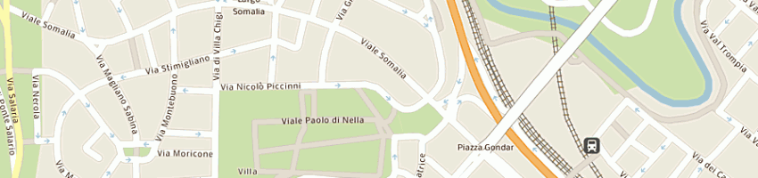 Mappa della impresa associazione k2o a ROMA