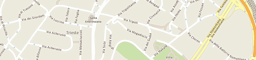 Mappa della impresa mosaico studio engineering srl a ROMA