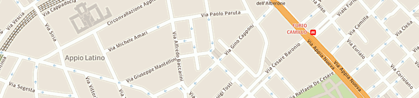 Mappa della impresa jachetto anna maria a ROMA