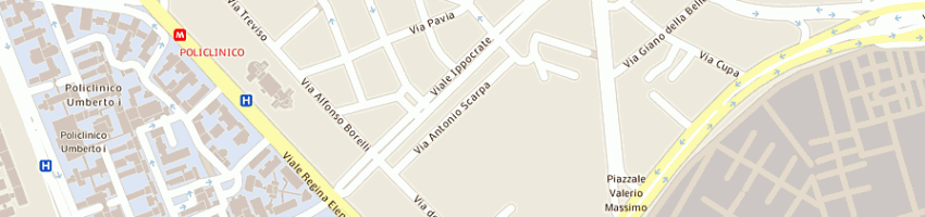 Mappa della impresa felici marco a ROMA