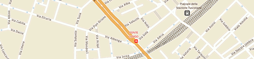 Mappa della impresa unicredit banca spa a ROMA