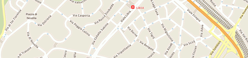 Mappa della impresa baldini adriano a ROMA