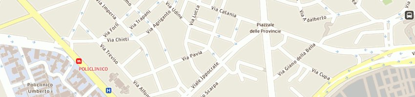 Mappa della impresa falasca n e coletta l snc a ROMA