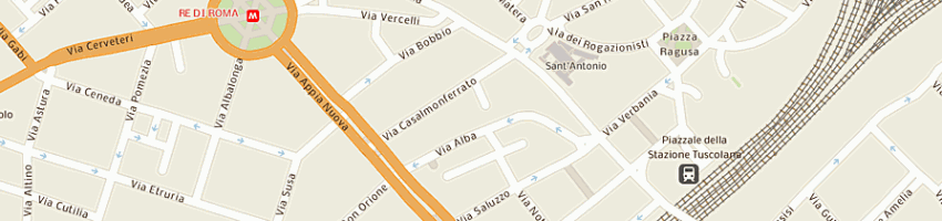 Mappa della impresa riff srl a ROMA