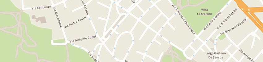 Mappa della impresa bitti srl a ROMA