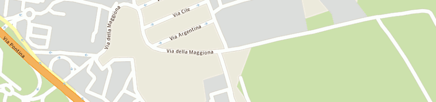 Mappa della impresa pomezia camper spa a POMEZIA