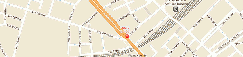 Mappa della impresa appia nuova 287 srl a ROMA