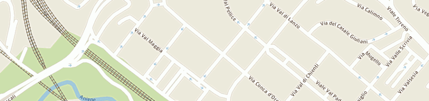Mappa della impresa aner03 srl a ROMA