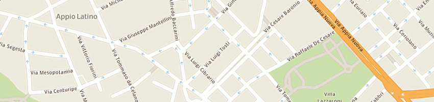 Mappa della impresa panunzi walter a ROMA
