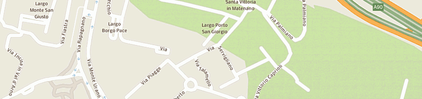 Mappa della impresa luziatelli bruno a ROMA