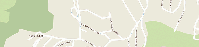 Mappa della impresa ronciade srl a AVIANO