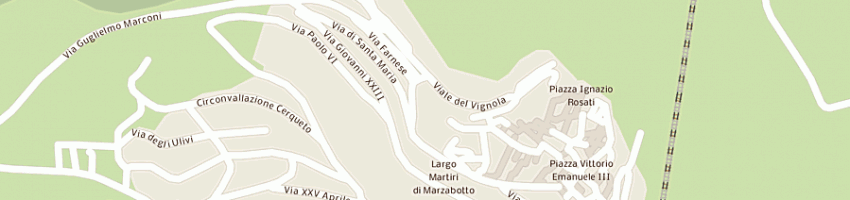 Mappa della impresa poste italiane a SANT ORESTE