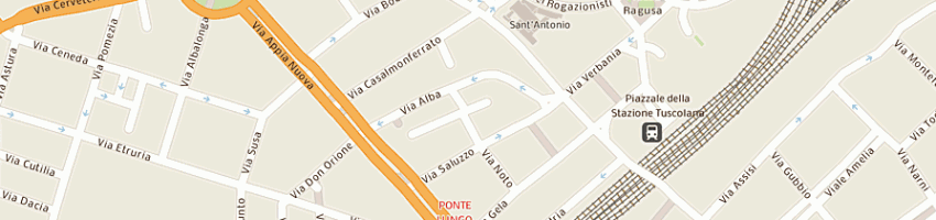 Mappa della impresa tms srl a ROMA