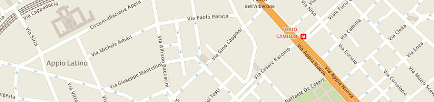 Mappa della impresa ludovici a ROMA