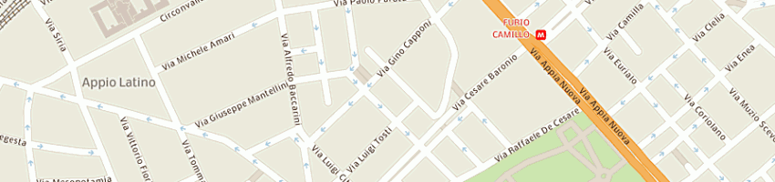 Mappa della impresa pubblicita in snc di jannelli r e sanseverino f a ROMA